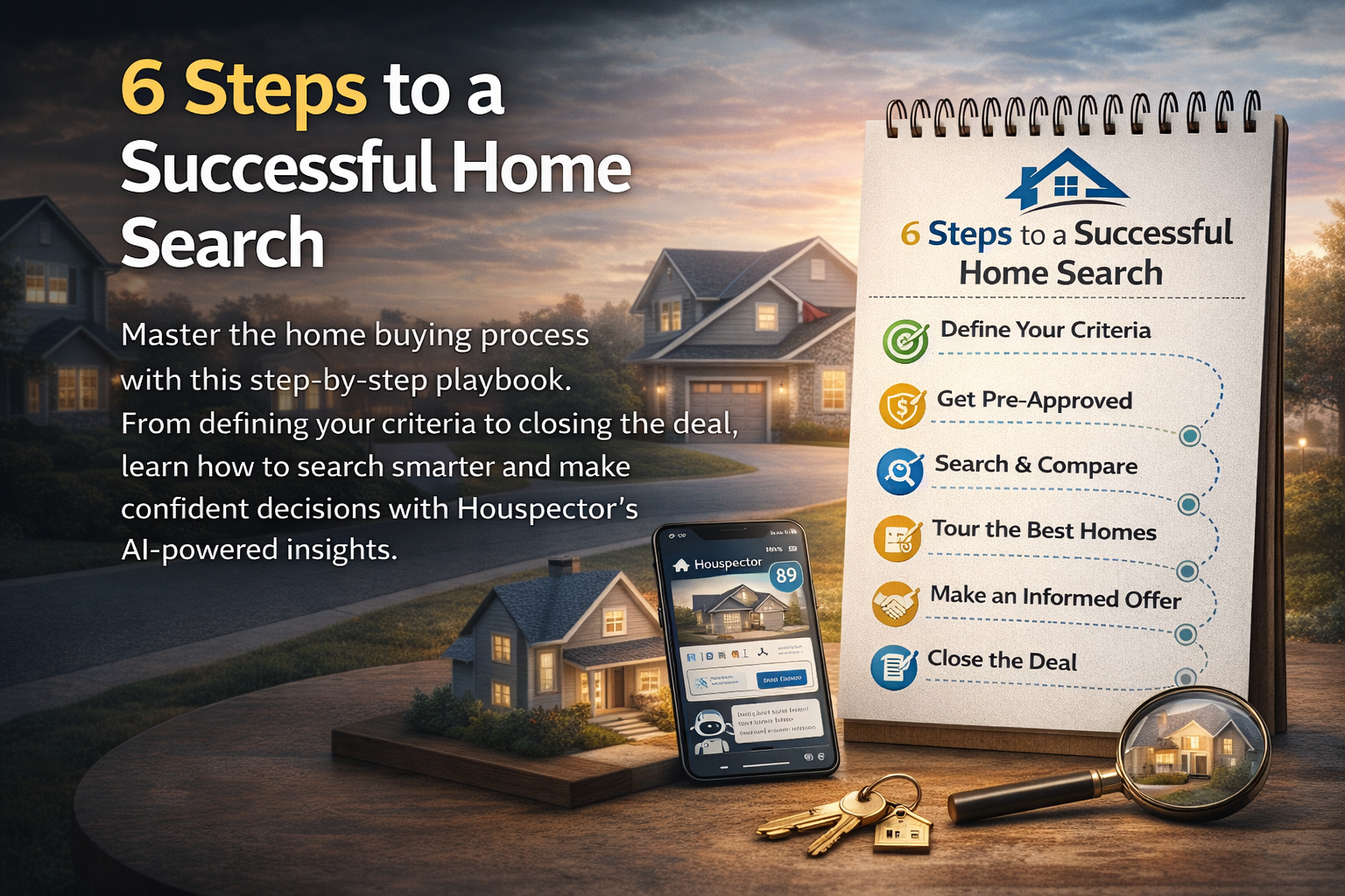 6 Steps to a Successful Home Search