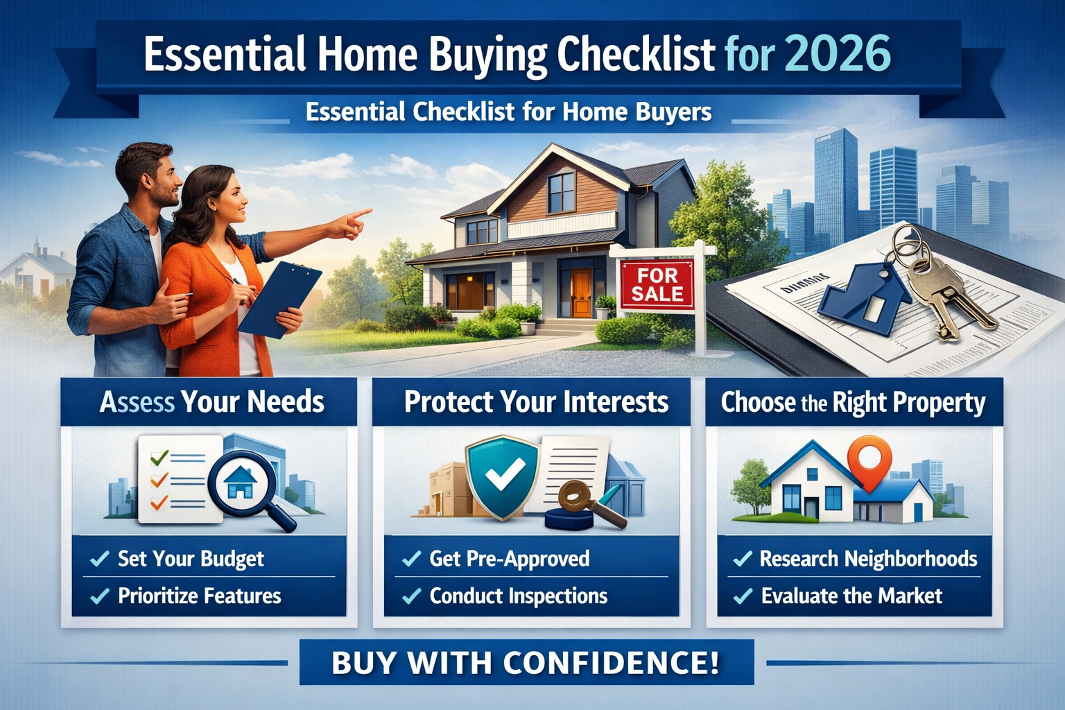 Essential home buying checklist for 2026